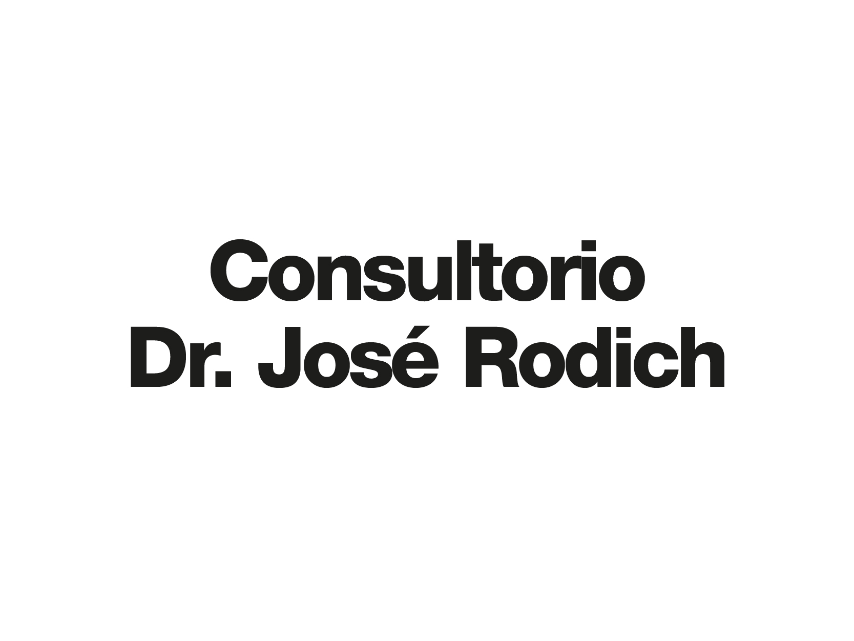 CONSULTORIO DENTAL DR. JOSE RODICH