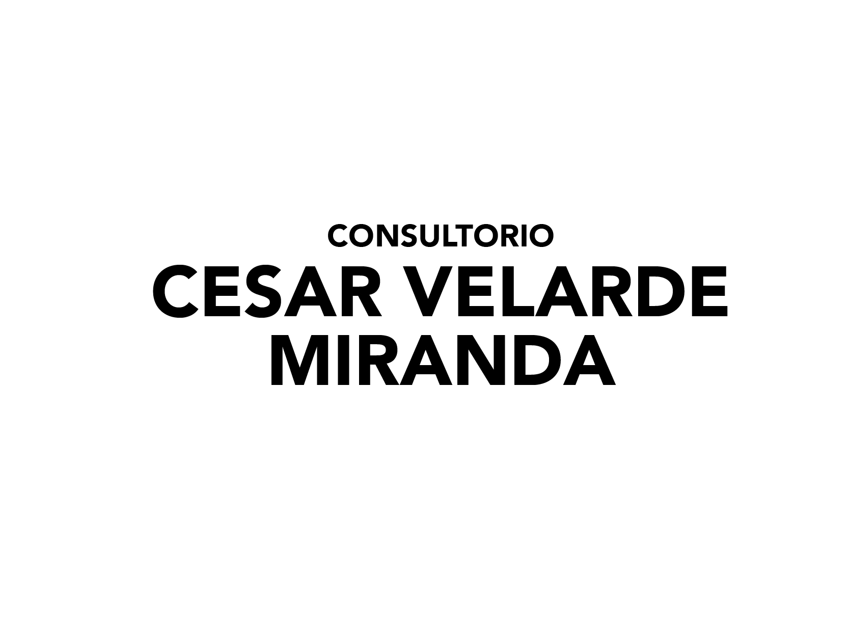 CONSULTORIO ODONTOLOGICO CESAR VELARDE MIRANDA